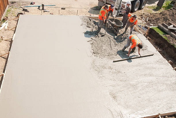 Concrete Walkway Installation in VA